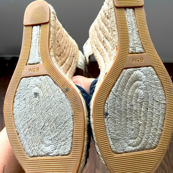 Tory Burch Espadrille Wedges - Picture 5 of 5